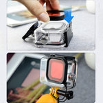 Filtro per lenti colorate per GoPro HERO8 Nero
