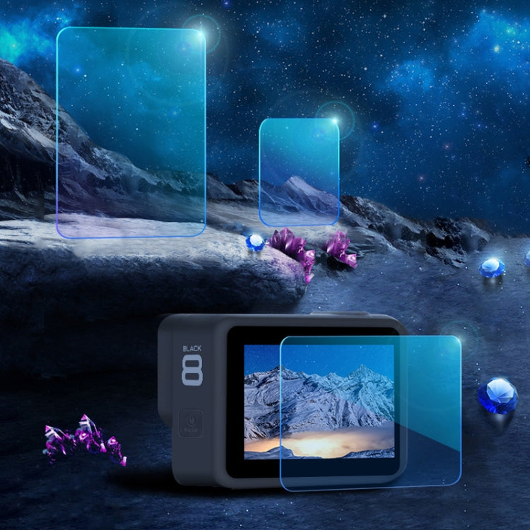 Pellicola in vetro temperato per GoPro HERO8 Black