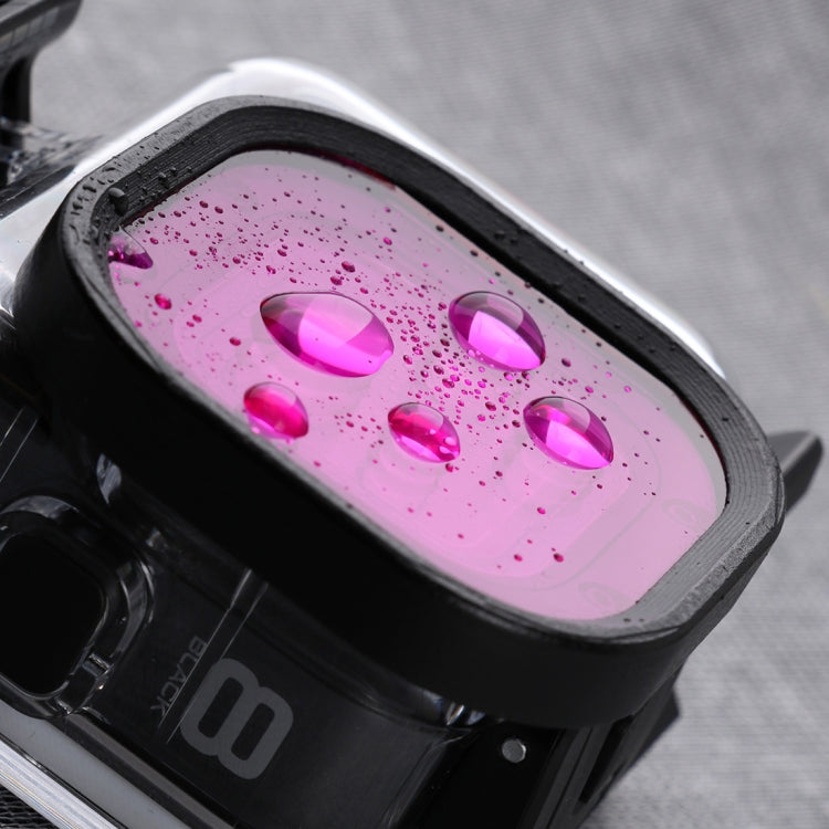 Filtro per lenti colorate per GoPro HERO8 custodia impermeabile