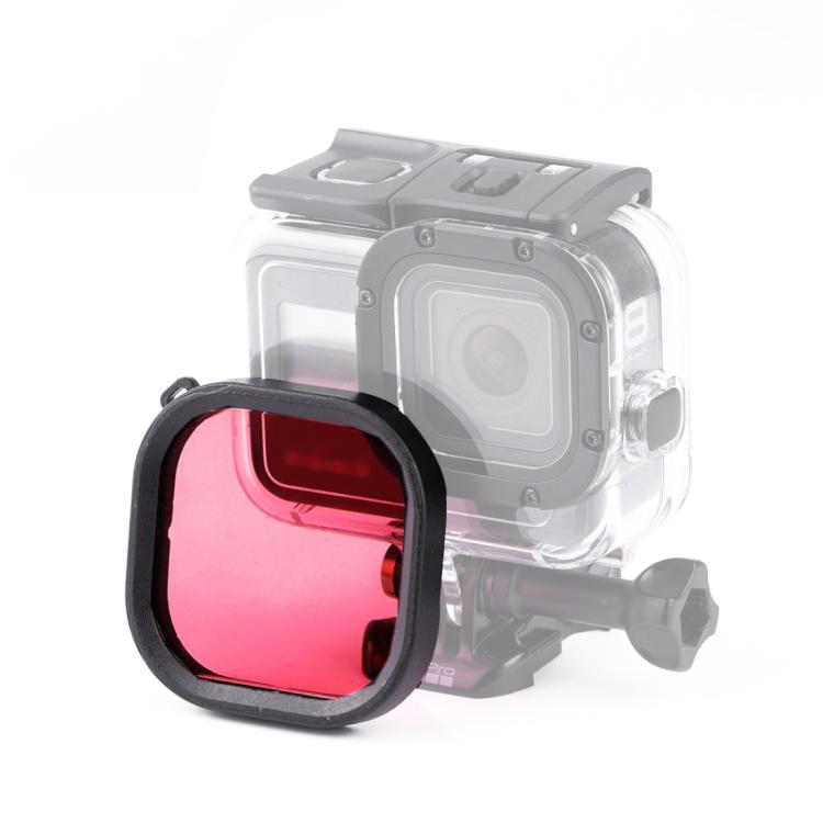 Filtro per lenti colorate per GoPro HERO8 custodia impermeabile