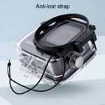 Anello adattatore filtro 58 mm con custodia impermeabile per GoPr