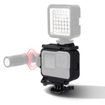 Custodia protettiva GoPro HERO9 Black con montaggio in plastica