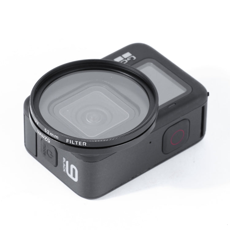 Filtro obiettivo UV 52mm per GoPro HERO10 e HERO9 Black