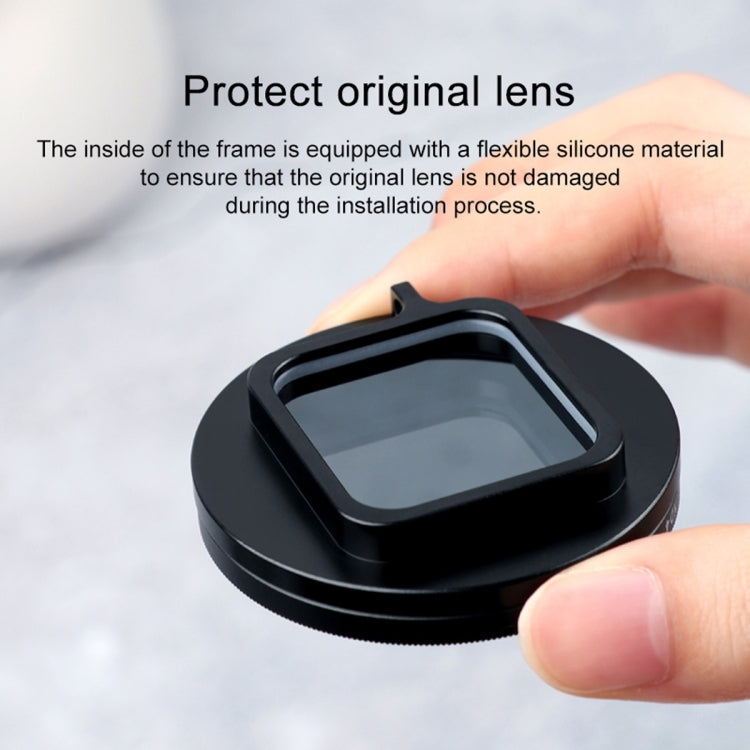 Filtro obiettivo UV 52mm per GoPro HERO10 e HERO9 Black