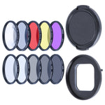 Kit 10 filtri obiettivo 52mm per GoPro HERO9 Black