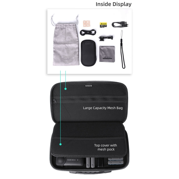 Borsa portaoggetti per Insta360 ONE X2 e ONE X