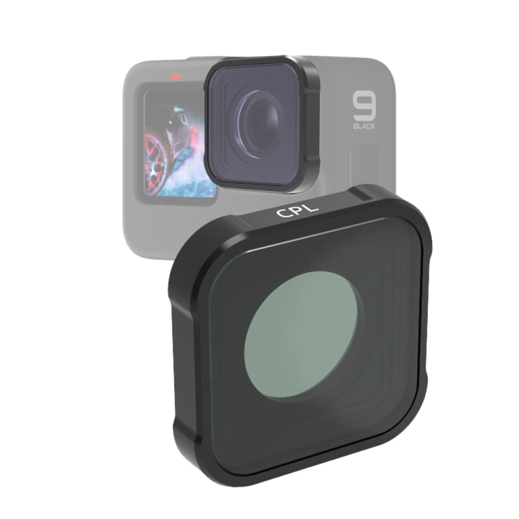 Filtro obiettivo CPL per GoPro HERO10 Black e HERO9 Black