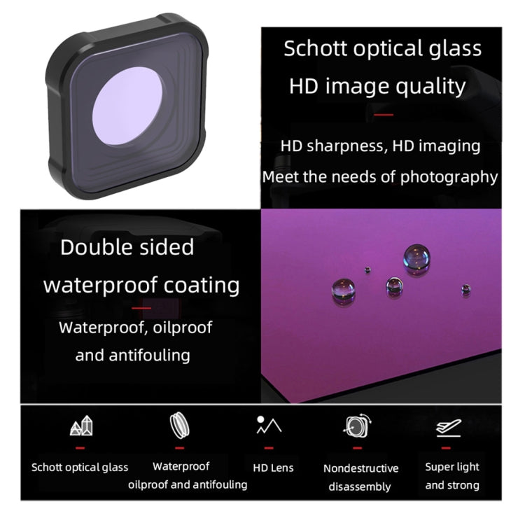 Filtro obiettivo ND32 per GoPro HERO10 e HERO9 Black