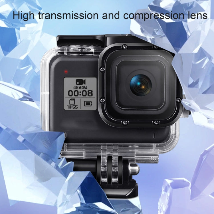 Custodia impermeabile per GoPro HERO8 Black 45m con filtri
