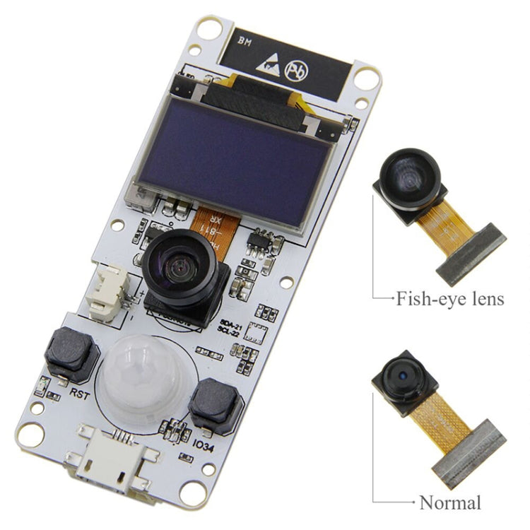Modulo telecamera OV2640 Fisheye per T-Camera Plus ESP32