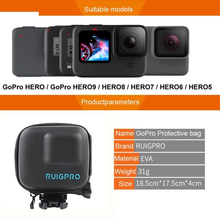 Custodia protettiva rigida EVA per GoPro HERO7/6/5