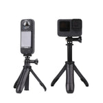 Treppiede pieghevole selfie stick per action cam