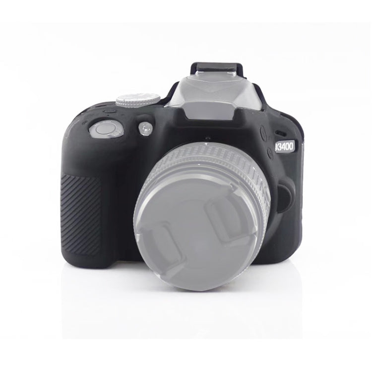 Custodia protettiva in morbido silicone per Nikon D3400 / D3300, For Nikon D3400, For Nikon D3400 / D3300