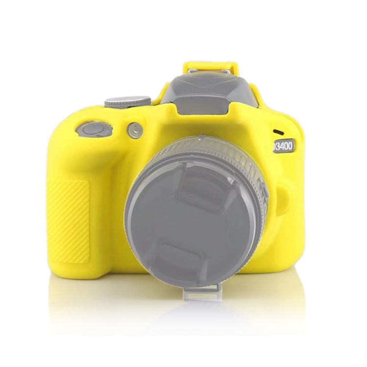 Custodia protettiva in morbido silicone per Nikon D3400 / D3300, For Nikon D3400, For Nikon D3400 / D3300