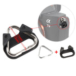 Gancio ad anello triangolare diviso per tracolla per fotocamera BEXIN ZH-Q da 10 pezzi, ZH-Q