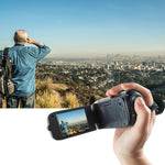 Videocamera HD da viaggio con zoom digitale 16X e sensore CMOS