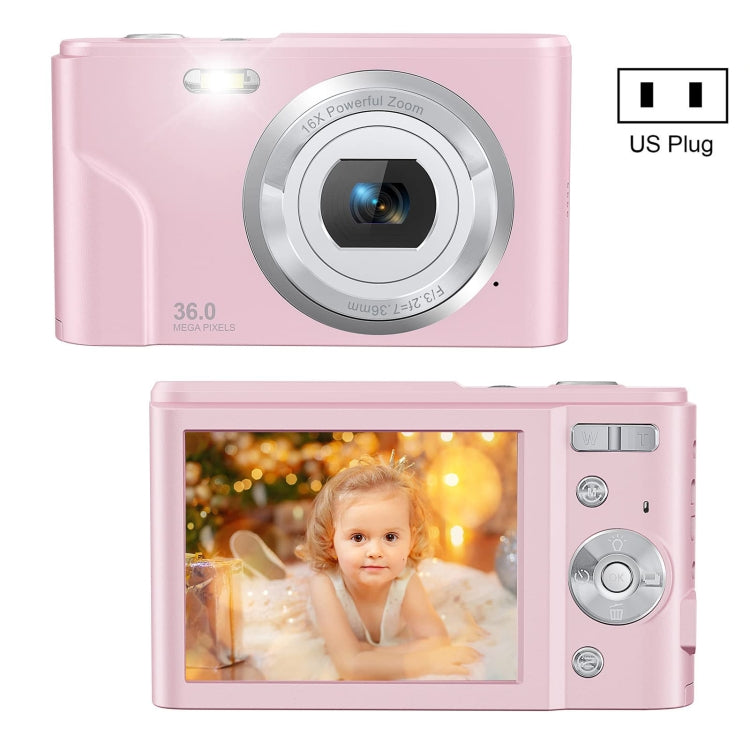 Fotocamera digitale per bambini 36MP 16X zoom 2,7" Full HD