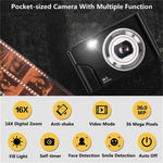 Fotocamera digitale per bambini 36MP 2,4" 16X zoom EU plug