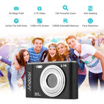 Fotocamera digitale bambini 44MP 2,7" 16X Zoom 2,7K Full HD