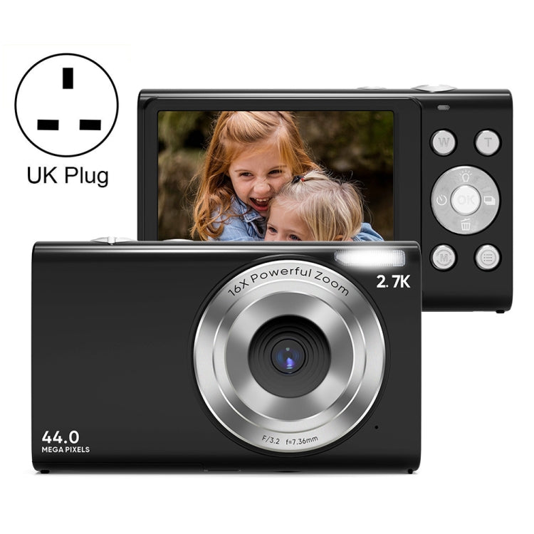 Fotocamera digitale per bambini 44MP 2,4" 16X zoom Full HD