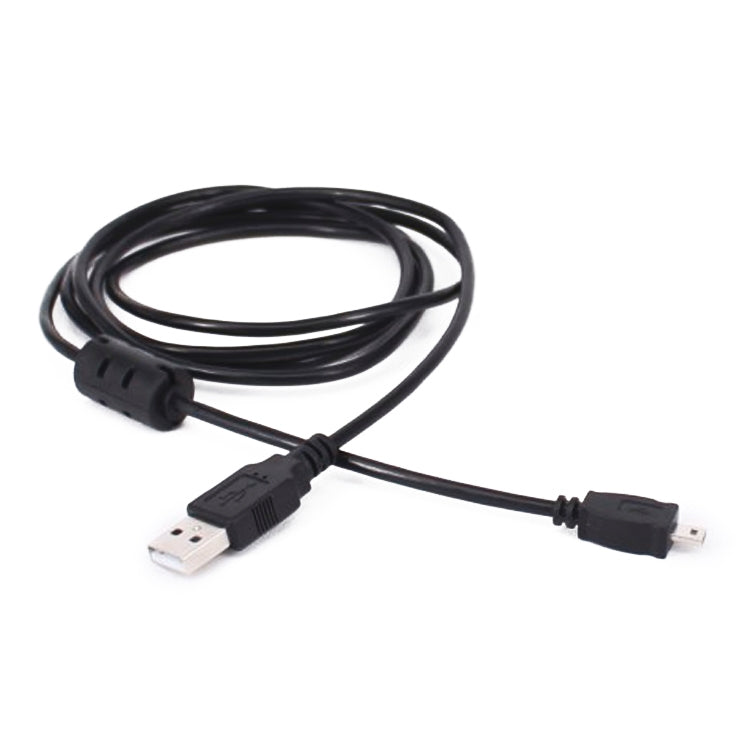 Cavo di ricarica dati mini USB a USB 2.0 da 8 pin da 5 pezzi da 1,5 m per Nikon D5100 / D610, Mini 8 Pin USB