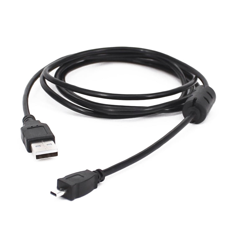 Cavo di ricarica dati mini USB a USB 2.0 da 8 pin da 5 pezzi da 1,5 m per Nikon D5100 / D610, Mini 8 Pin USB