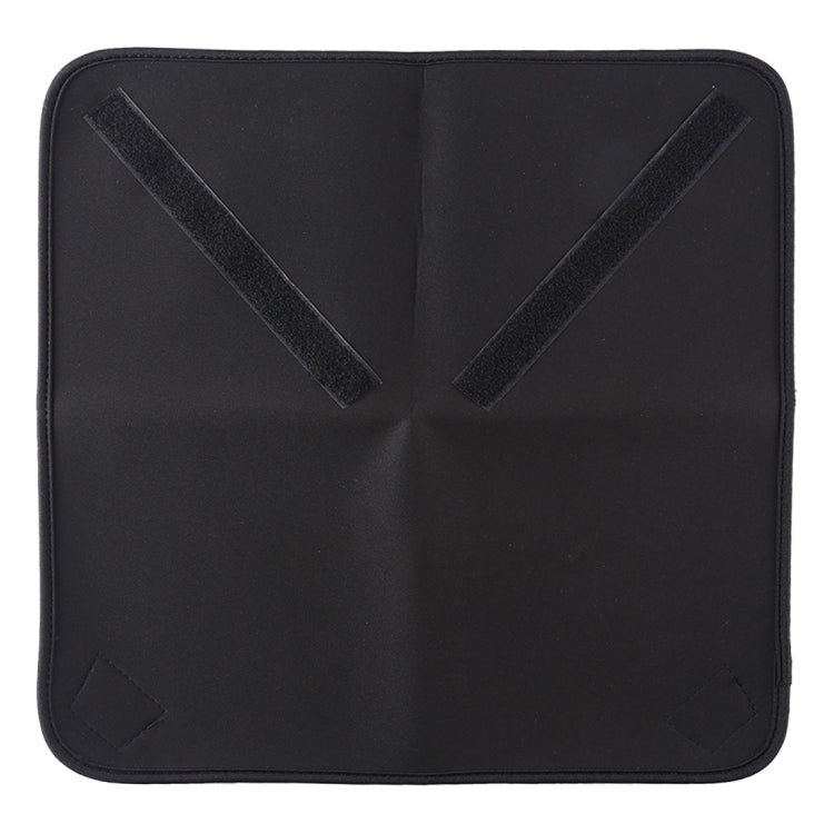 Tessuto cento pieghe per fotocamera reflex Fodera per obiettivo Panno avvolto ispessente più velluto, dimensioni: 50x50 cm, Size: 50x50cm