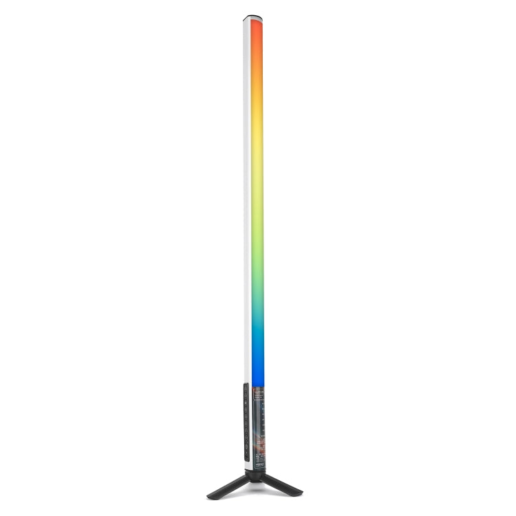 LUXCeO Mood1 85 cm RGB Atmosfera colorata Ritmo LED Stick Luce di riempimento per foto video portatile, senza treppiede, 85cm