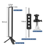 LUXCeO WS66 USB LED Luce video live 2500K-9000K Luce di riempimento per conferenze portatili bicolore, WS66
