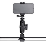 Supporto base con morsetto regolabile e rotazione 360°