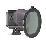 Filtro CPL obiettivo con alloggiamento rotondo per GoPro HERO8