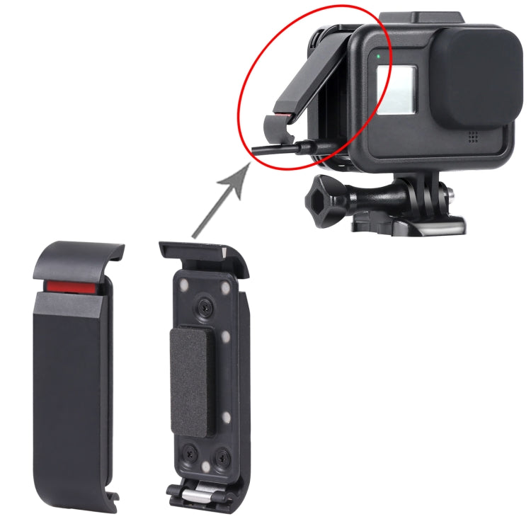 Copertura laterale in metallo originale per GoPro HERO8 nera, For GoPro HERO8 Black