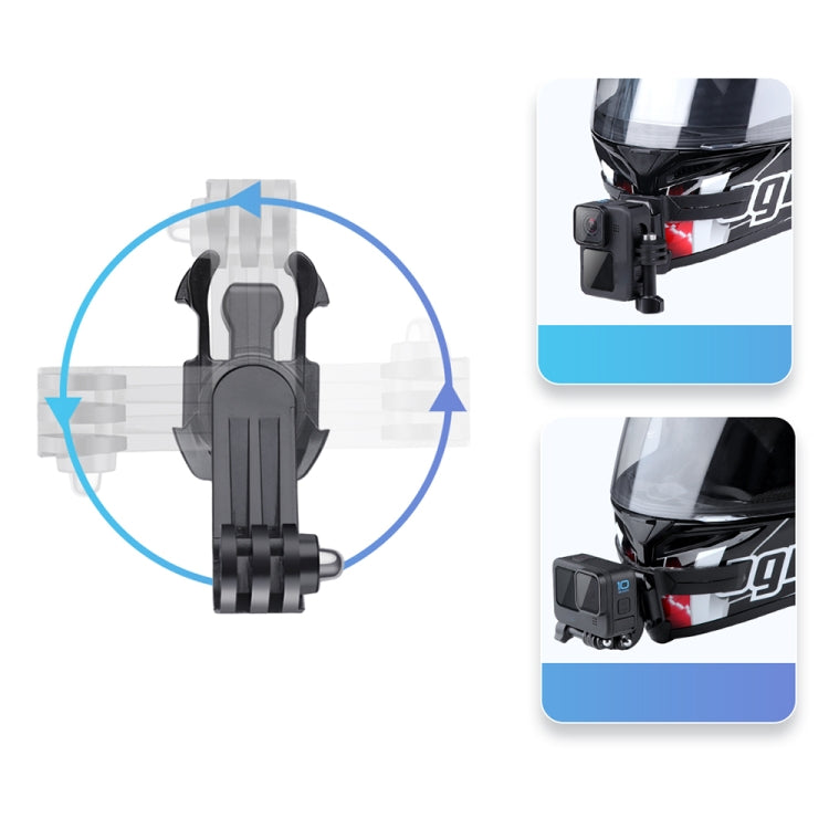 Supporto con fibbia e gancio a J rotante 360° compatibile DJI Osm