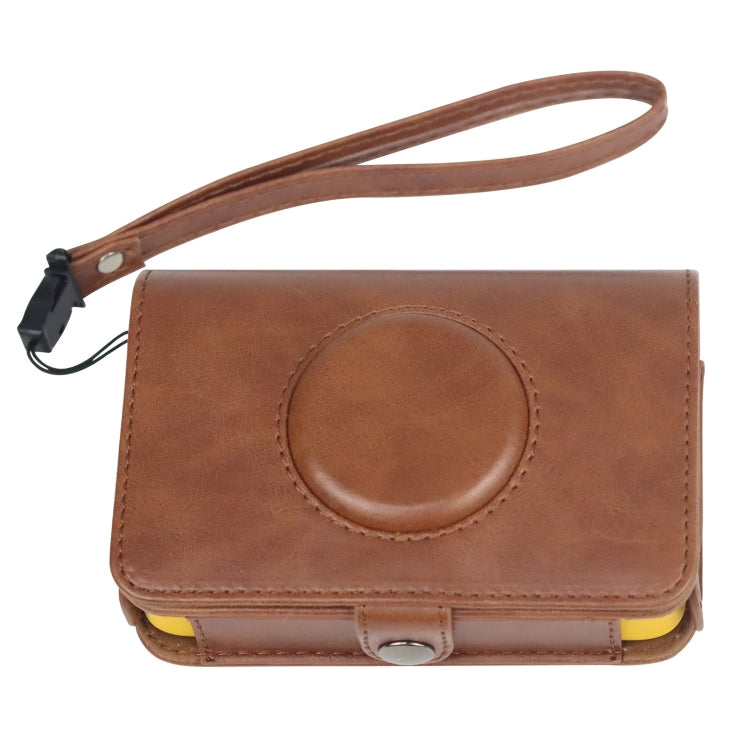 Per Kodak PRINTOMATIC Custodia in pelle PU per fotocamera full body con cinturino, For Kodak PRINTOMATIC