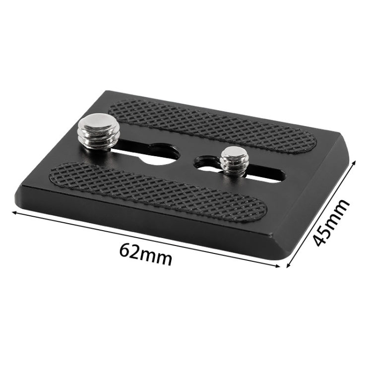 Piastra a sgancio rapido in metallo BEXIN S60PL per gimbal Sachtler, S60PL