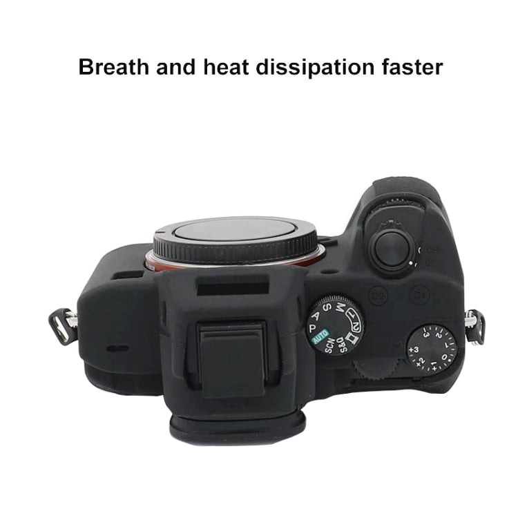 Per Sony A7S III / A7S3 Custodia protettiva morbida in silicone, For Sony A7S III / A7S3