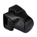 Custodia in pelle PU per fotocamera full body con cinturino per Canon EOS M5, For EOS M5