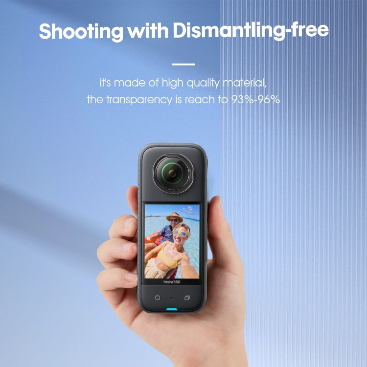 Copriobiettivo Protettivo per Insta360 X3 in PC
