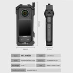 Custodia con gabbia metallica per Insta360 X3 LW-ONE X3