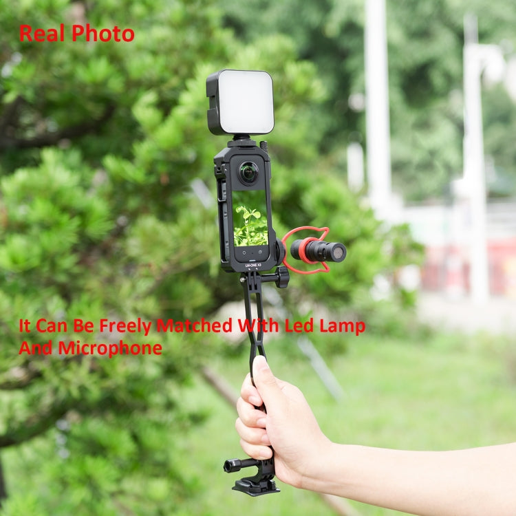 Custodia con gabbia metallica per Insta360 X3 LW-ONE X3