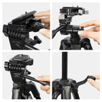 3388 Supporto per fotocamera SLR DV con treppiede per selfie dal vivo per telefono portatile da 1,3 m, 3388 1.3m