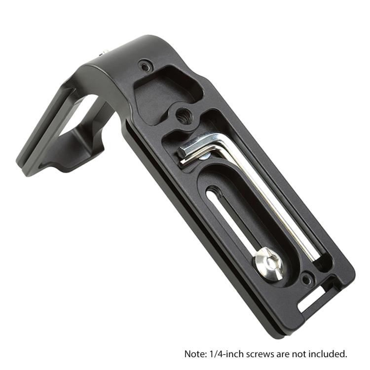 FITTEST FLN-D850 Supporto base per staffa per piastra a sgancio rapido per ripresa verticale per Nikon D850, Nikon D850