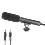 Microfono shotgun condensatore per videocamere DSLR