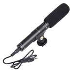 Microfono shotgun condensatore per videocamere DSLR