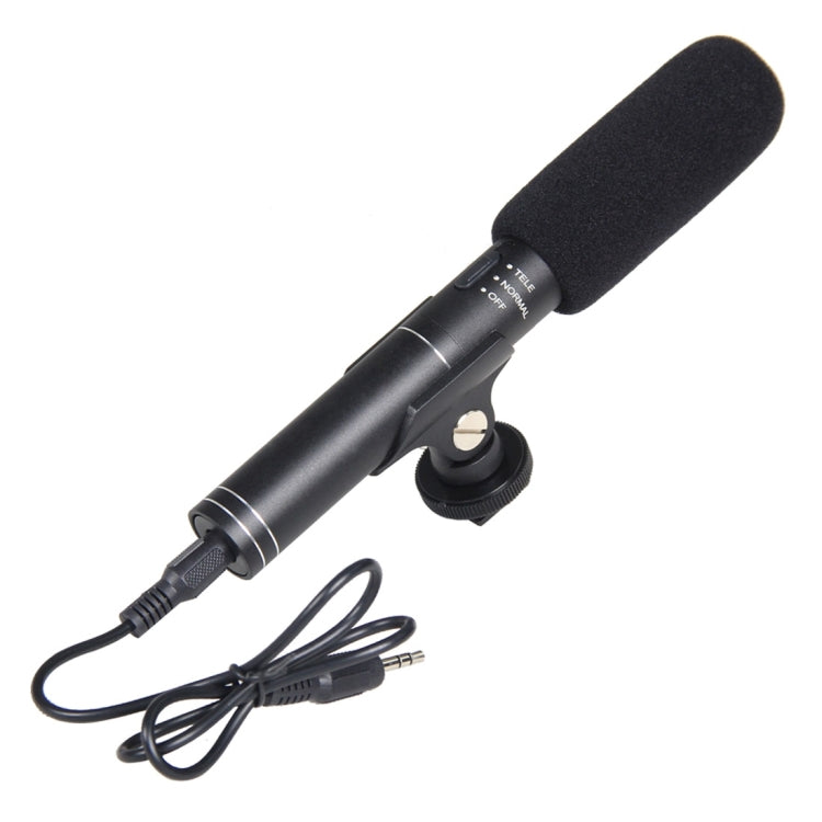 Microfono shotgun condensatore per videocamere DSLR