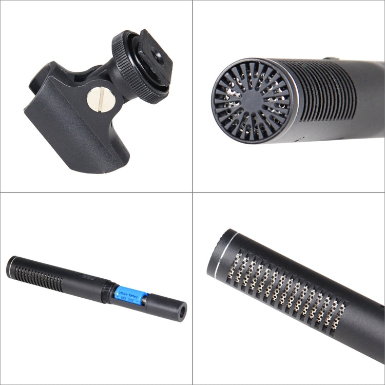 Microfono shotgun condensatore per videocamere DSLR