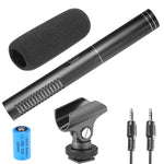 Microfono shotgun condensatore per videocamere DSLR