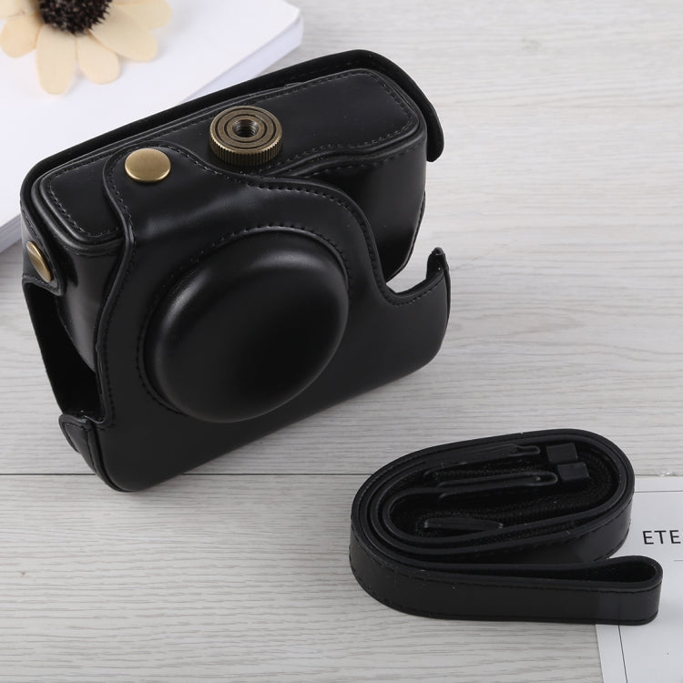 Custodia in pelle PU per fotocamera full body con cinturino per Canon G16, For G16