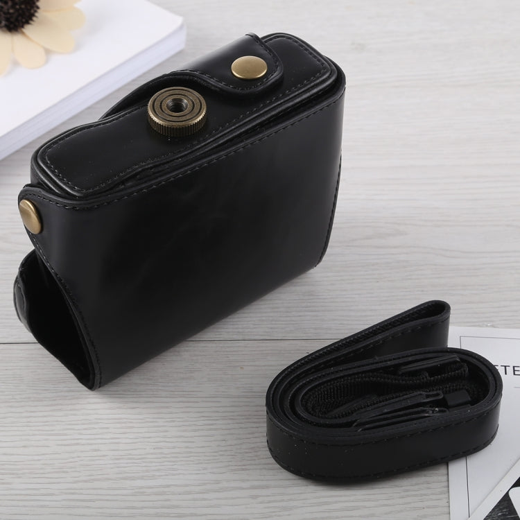 Custodia in pelle PU per fotocamera full body con cinturino per Canon G16, For G16