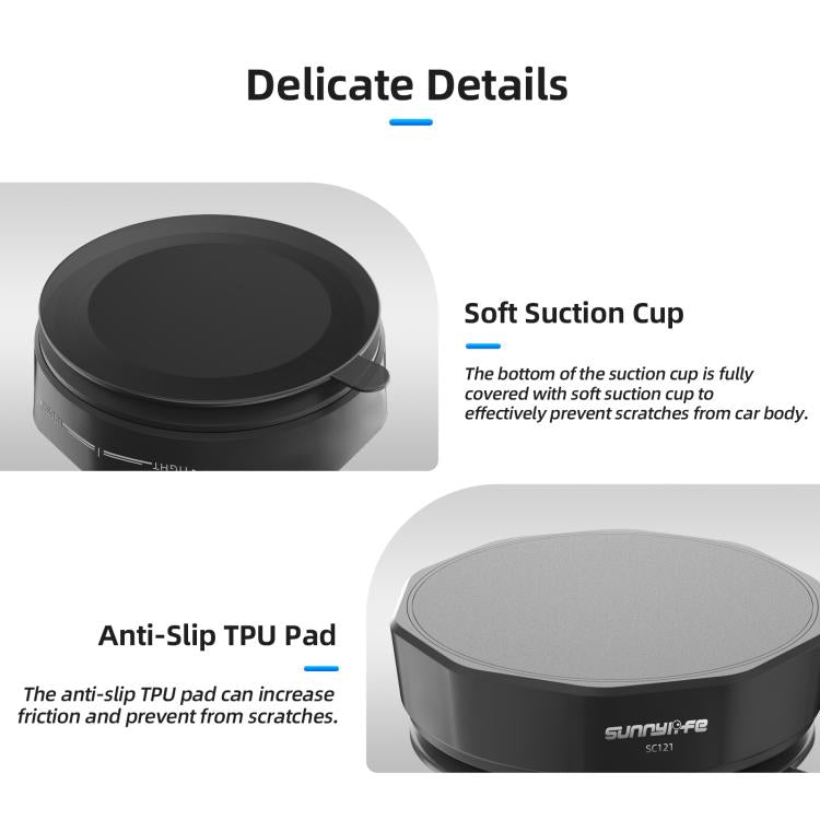 Base adattatore a ventosa Sunnylife per action camera